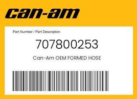 707800253 Can-am Genuine Formed Hose -