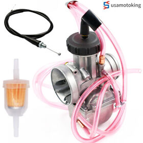 Carburetor 35mm For Honda Trx250r Yamaha Yfz350 250sx Carb And Throttle Cable