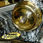 Cd-af-ss-br Pc Old School Brass Dog Dish Air Cleaner Harley S E G R1 R2 Bobber Chopper 0728044676523