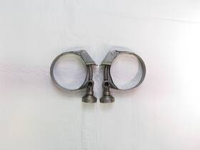 942as-038 Clampco Harley Davidson Vintage Intake Clamps /