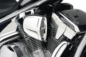 06-0225-sb Cobra Air Cleaner Kit - Chrome 09-18 Yamaha Xvs 950 V-star
