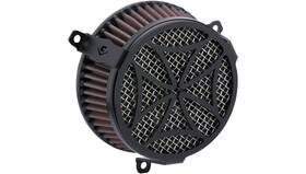 606-0104-02b-sb Cobra Air Cleaner Kit - Cross Black