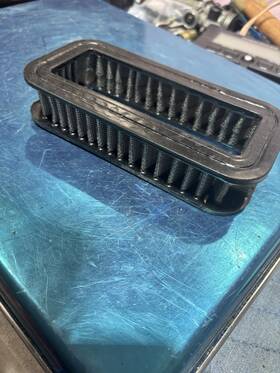 60-4265 Coventry Triumph Air Filter Element Made In Uk Oif 76-82 T140 Tr7 One