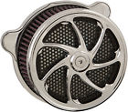 F2121c-actbw Custom Air Cleaner Flow Assemblies Harddrive Chrome
