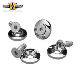 25590 Custom Chrome / Motorfactory Screws And Washers Hardware Kit Fits For Harley Softail 1991-1999 Flatside Tank