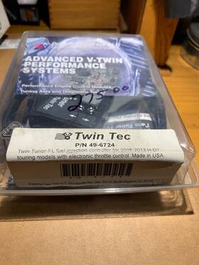 49-6724 Daytona Twin Tec Llc Tuner For Harley Fl Touring Models 08-13 With Electronic Throttle