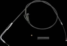 0651-0655 Drag Specialties 4342856b Black Vinyl Idle Cable - 56 Inch