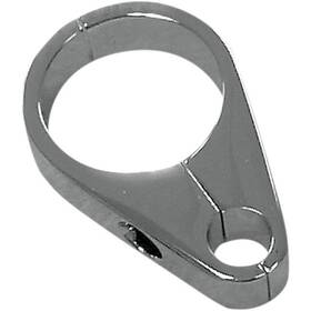 0658-0044 Drag Specialties Clutch Cable Clamp -handlebar - Frame 1 Inch Chrome