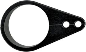 0658-0057 Drag Specialties 1.5inch Black Throttle Idle Cable Clamp