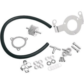 1013-0036 Drag Specialties Bracket Air Cleaner With Breather 08-16 For Fl