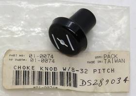Ds-289034 Drag Specialties Black Choke Knob For Harley-davidson Fxe Fxs Fx Fxb