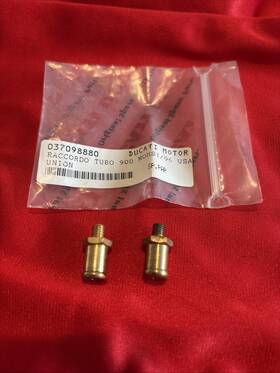 037098880 Ducati St2 St4 Monster Union 2pcs New Oem