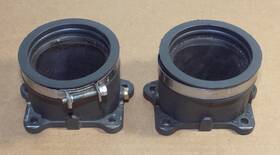14020091a Ducati Engine Intake Manifolds Boots W Clamps 998 996r 749 999 Oem