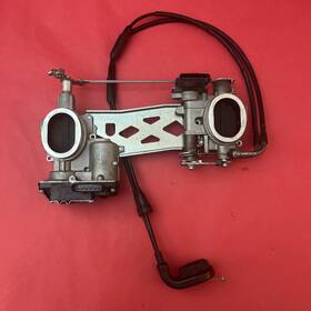 28240911a Ducati Multistrada 1200 1200s 13-14 Throttle Bodies Body Intake Tps Stepper