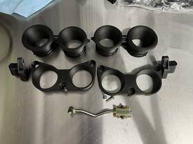 Vsedr6821 Edr Performance 2008 - 2025 Yamaha Yzf R6 Velocity Stacks Air Intake Kit Std