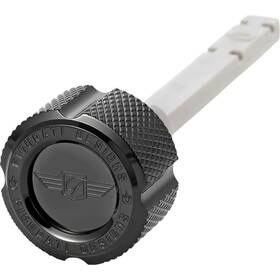Fd01-magtd-kn-blk Figurati Designs Magnetic Transmission Dipstick - Knurled Black Motorcycle