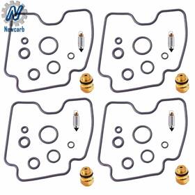 Y047-us-4 Findmall 4 Carburetor Carb Rebuild Repair Kit For Yamaha Fzs600 Fzs 600 Fazer 98-03