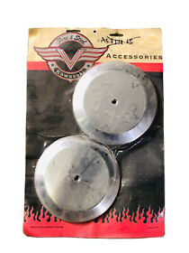 K53020-123p Fire And Steel Air Filter Cover Covers Plain Kawasaki Vulcan Vn 1500
