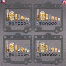 S025-uw-a-4 For 1980-83 Suzuki Carburetor Repair Carb Rebuild Kit Gs750 Gs750e Gs750l 4pack