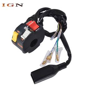 Ign1183876 Genrics New Switch Kill/light/hi/low/on/off Fit For Honda Atc 350x 1986 Usa