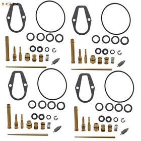 Ign748200 Genrics 4 Set Carburetor Carb Rebuild Repair Kit 1974-1976 For Honda Cb550 Cb550f Cb550k