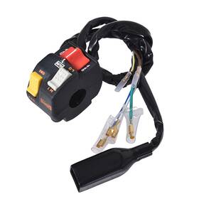 Gg4449735e Globegarage Black Handlebar Switch Kill/light/hi/low/on/off For Honda Atc 350x 1986