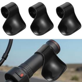 739237 Gsbnjuy 1 Handlebar 3 Pcs Motorcycle Throttle Mount Assist One Size Black
