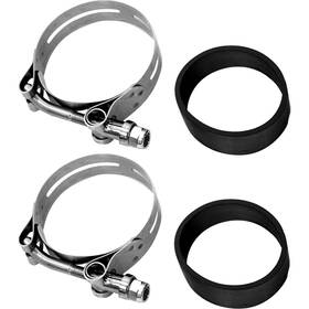 18-0282s Harddrive Heavy Duty Intake Clamp Set Stainless Steel