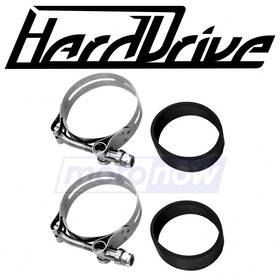 Q131 Harddrive Mn/q131 Intake Clamp Set For 1980-1984 Harley Davidson Flhs Electra Glide Nz