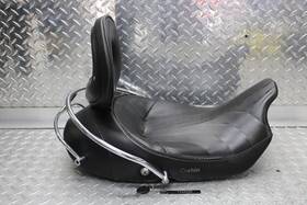 7499456 Harley-davidso Harley-davidson Flhx Classic Solo Corbin Seat Saddle With Backrest Has 1 Key