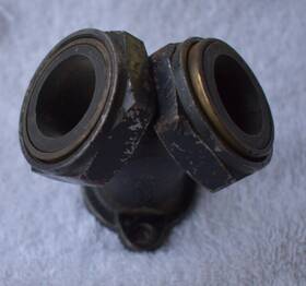 1107-36 Harley-davidson 3 Bolt 1 Inch Linkert Intake Manifold Flathead 45 Servicar M-16/18