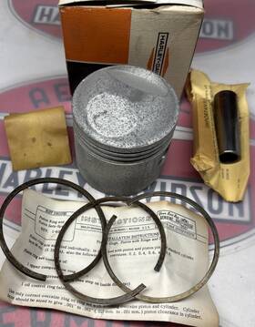 22028-61ma Harley Davidson Aermacchi Sprint Crs Crtt Nos Standard 66mm Piston Assembly