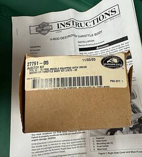 27791-05 Harley-davidson Injector Kit Vrod