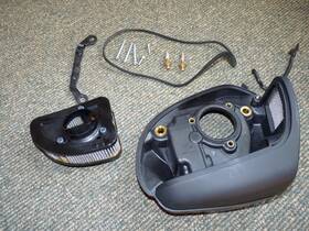 290000120 Harley-davidson 2017-23 Touring M8 Air Cleaner Housing Backplate Filter Breathers