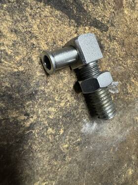 29390-96y Harley-davidson Breather Bolt Fitting 90 Degree Xl Buell S1 S3 M2 X1 P0235.9a