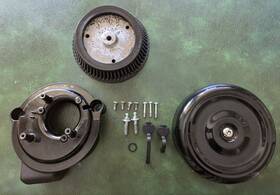 29400355 Harley Davidson Harley-davidson Genuine Screamin Eagle Se High Flow Stage 1 Kit K&n Air Cleaner
