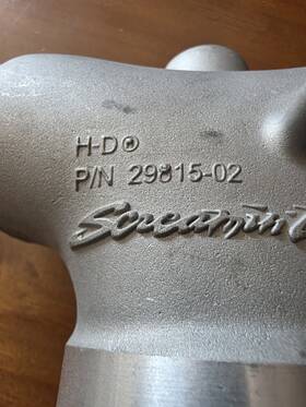 29815-02 Harley-davidson Screaming Eagle Big Bore Intake