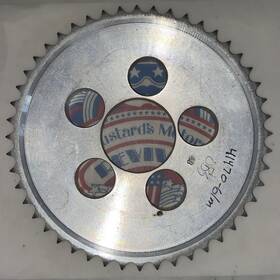41470-61m Harley Davidson Aermacchi Sprint Crtt Nos 48t Aluminum Rear Sprocket