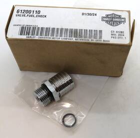 61200110 Harley-davidson Fuel Check Valve For Flt Flh Fxb Fxf Flf Fli Fxl Fls