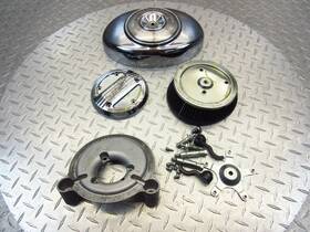 29478-05a Harley Davidson / K&n 29121-01 2004 Heritage Softail Classic Flstci Airbox Chrome Cover Bolts