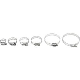 111-6212 Helix Stainless Steel Hose Clamps 13-32mm 10 Pack