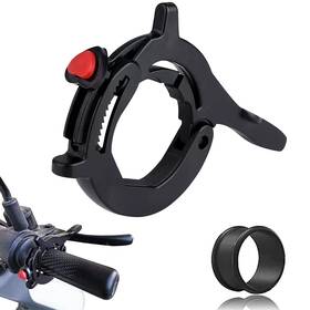 Hengzhe 768556655388 Throttle Cruise Control Motorcycle Lock With 1 Piece Black