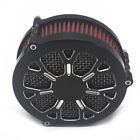 Hf-8a751ds New Contrast Air Cleaner Intaker Filter For Harley Softail Dyna