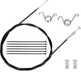 Ho-th075-03 Hiaors 75 Inch Universal Straight Throttle Cable Compatible 1 Pack Black
