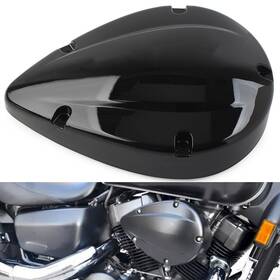 Hkseller-au 550756871138 Air Intake Cleaner Filter Cover For Honda Shadow Aero 750 Vt750c Spirit Black