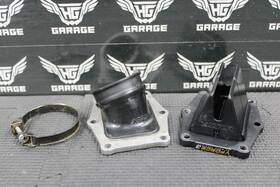 14100-kz3-l11 Honda 2001 Cr250r Moto Tassinari Vforce 3 Intake Boot Reed Block Carbon Reeds