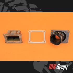 14100-kz4-l21 Honda 2002 02 Cr125r Cr125 Oem Insulator Carburetor Carb Holder Joint Boot Reeds