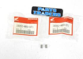 16052-mb0-671 Honda Genuine Carburetor Spring Set 2 Gold Wing 1200 Vtr Vfr Valkyrie Cb700sc