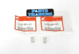 16053-mb0-671 Honda Genuine Carburetor Spring Set 2 V45/v65 Magna Sabre Interceptor 700/750