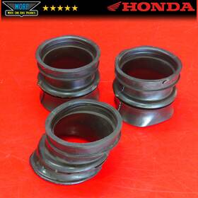 16213-425-000 Honda 1979 Cb750 Intake Manifold Carburetor Joint Boot Set Of 3